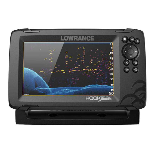 Buy Lowrance 000-15522-001 HOOK Reveal 7 Combo w/50/200 HDI Transom Mount