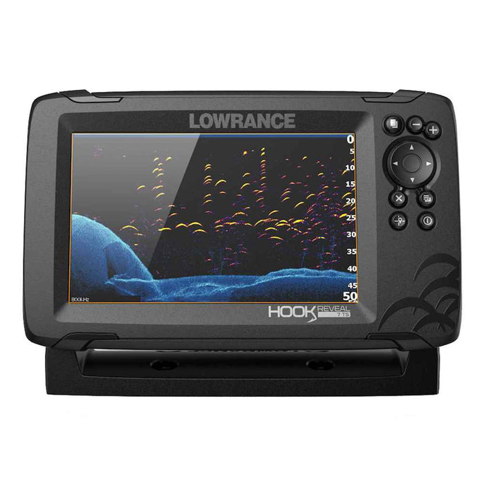 Buy Lowrance 000-15523-001 HOOK Reveal 7 Combo w/SplitShot Transom Mount &