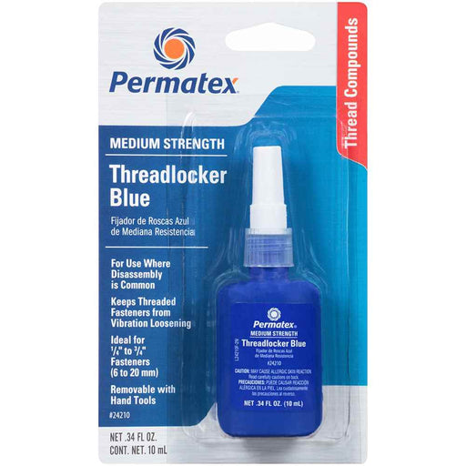 Buy Permatex 24210 Medium Strength Threadlocker Blue - 10ml Bottle - Boat