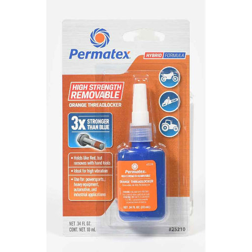 Buy Permatex 25210 High Strength Removable Orange Threadlocker - Boat