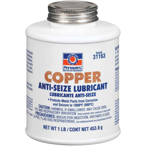 Buy Permatex 31163 Copper Anti-Seize Lubricant Bottle - 1lb - Boat