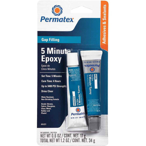 Buy Permatex 84201 5 Minute Gap Filling Epoxy -.6oz - Boat Outfitting