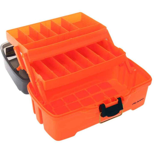 Buy Plano PLAMT6221 2-Tray Tackle Box w/Dual Top Access - Smoke & Bright