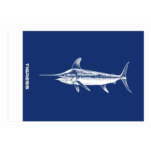 Buy Tigress 88422 Blue Marlin Release Flag - 12" x 18" - Hunting & Fishing