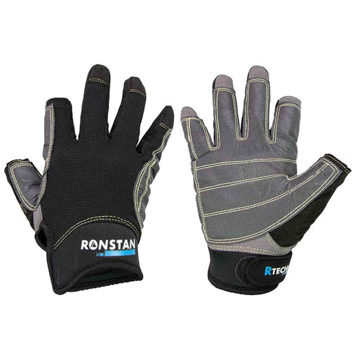Buy Ronstan CL740L Sticky Race Gloves - 3-Finger - Black - L - Sailing