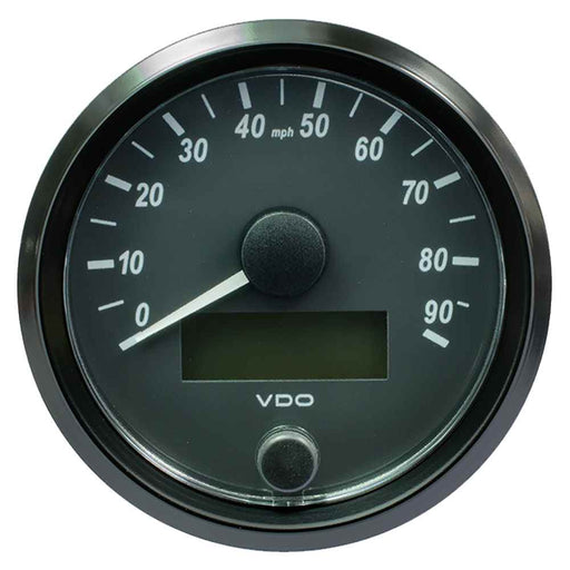 Buy VDO A2C3832900030 SingleViu 80mm (3-1/8") Speedometer - 90MPH - Marine