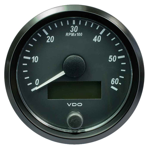 Buy VDO A2C3833010030 SingleViu 80mm (3-1/8") Tachometer - 6,000 RPM -