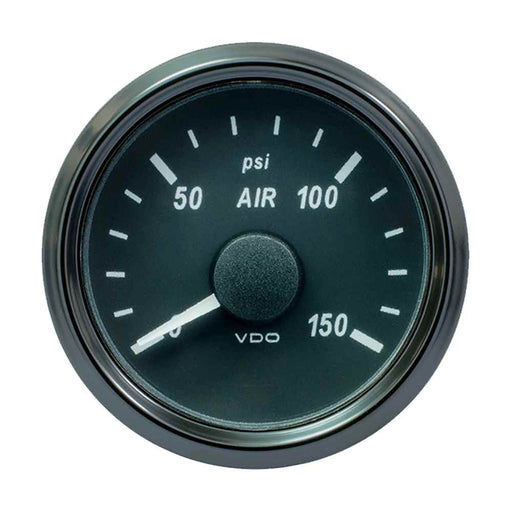 Buy VDO A2C3833440030 SingleViu 52mm (2-1/16") Air Pressure Gauge - 150