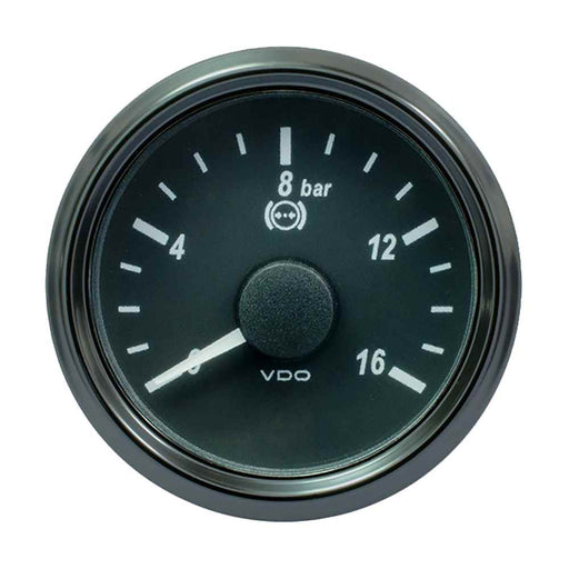 Buy VDO A2C3832710030 SingleViu 52mm (2-1/16") Brake Pressure Gauge - 16
