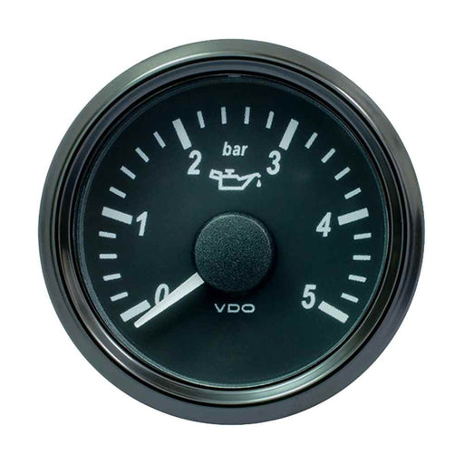 Buy VDO A2C3833160030 SingleViu 52mm (2-1/16") Oil Pressure Gauge - 5 Bar