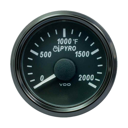 Buy VDO A2C3833040030 SingleViu 52mm (2-1/16") Exhaust Gas Temp. Gauge -