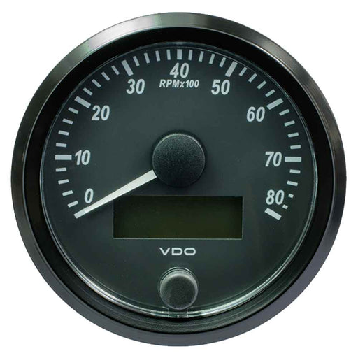 Buy VDO A2C3833020030 SingleViu 80mm (3-1/8") Tachometer - 8000 RPM -