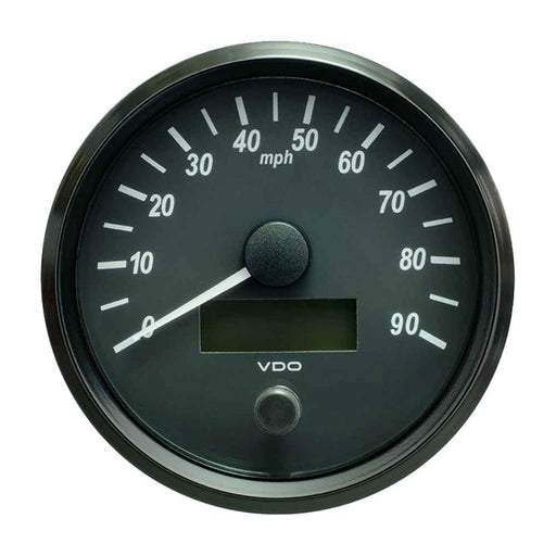 Buy VDO A2C3832870030 SingleViu 100mm (4") Speedometer - 90 MPH - Marine