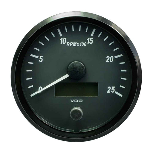 Buy VDO A2C3832820030 SingleViu 100mm (4") Tachometer - 2500 RPM - Marine