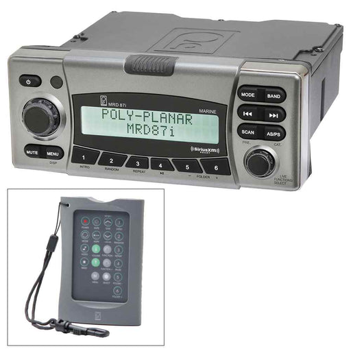 Buy Poly-Planar MRD871K2 MRD87i IPX6 Marine Radio AM/FM/BT/SiriusXM/MNEA