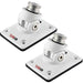 Buy DS18 FLMBX/WH Hydro Universal Flat Mount V2 - White - Marine Audio