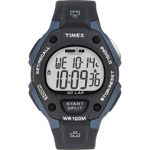 Buy Timex T5H591 IRONMAN Classic 30 Full-Size 38mm Watch - Grey/Blue -