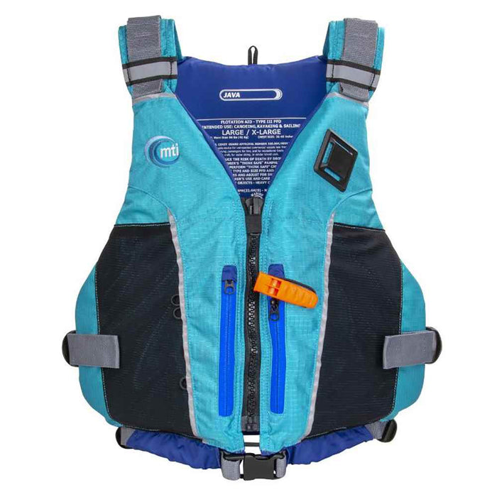 Buy MTI Life Jackets MV711L-XS/S-849 Java Paddling Life Jacket - Glacial