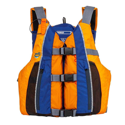 Buy MTI Life Jackets MV411F-204 Nomad Life Jacket - Mango/Cyan - Marine