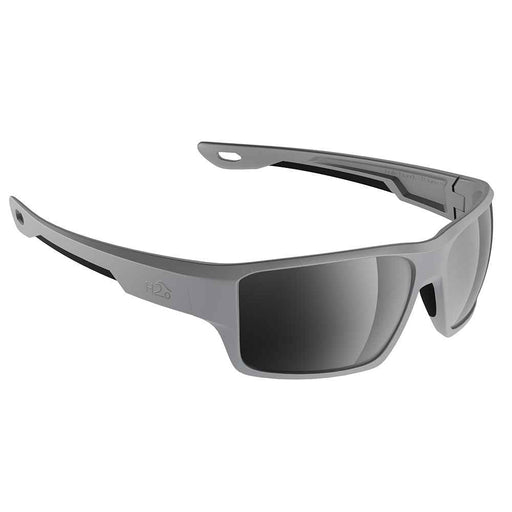 Buy H2Optix H2006 Ashore Sunglasses Matt Grey, Grey Silver Flash Mirror
