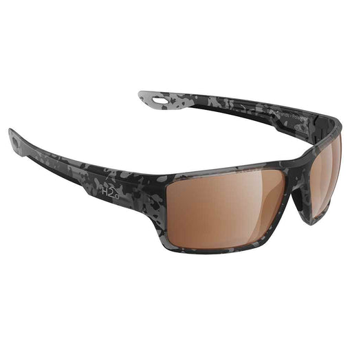 Buy H2Optix H2007 Ashore Sunglasses Matt Tiger Shark, Brown Lens Cat. 3 -