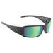 Buy H2Optix H2020 Stream Sunglasses Matt Black, Brown Green Flash Mirror