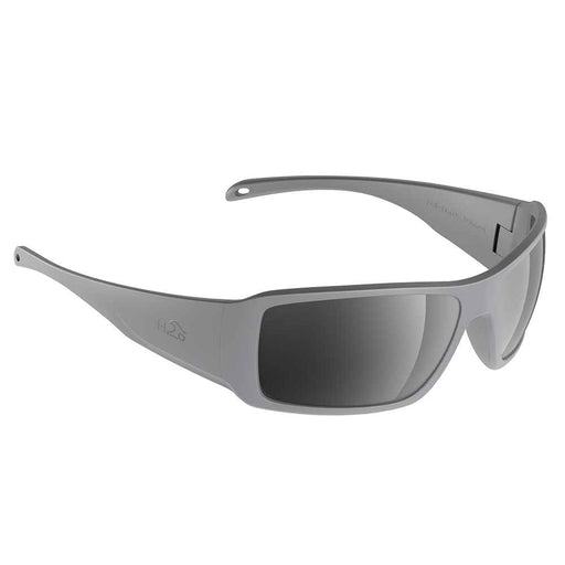 Buy H2Optix H2022 Stream Sunglasses Matt Grey, Grey Silver Flash Mirror