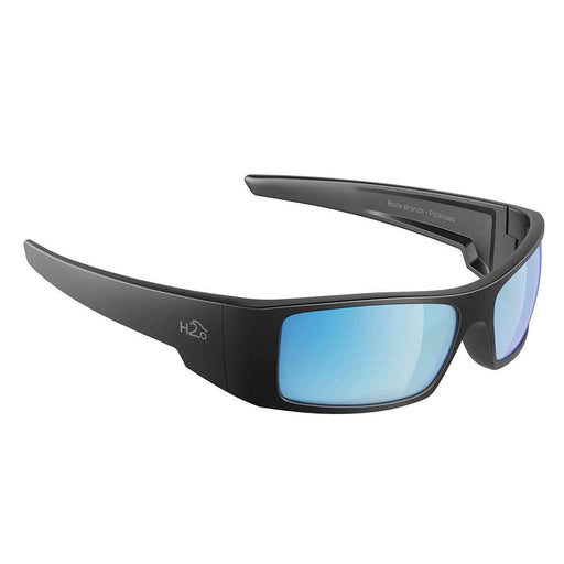 Buy H2Optix H2013 Waders Sunglasses Matt Gun Metal, Grey Blue Flash Mirror