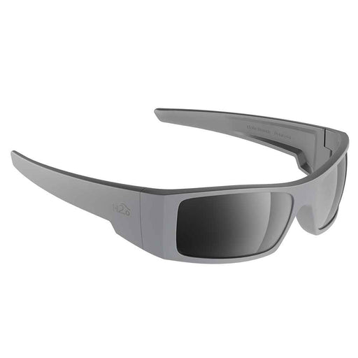 Buy H2Optix H2014 Waders Sunglasses Matt Grey, Grey Silver Flash Mirror