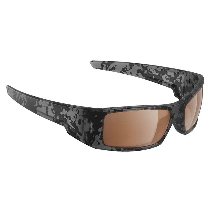 Buy H2Optix H2015 Waders Sunglasses Matt Tiger Shark, Brown Lens Cat.3 -