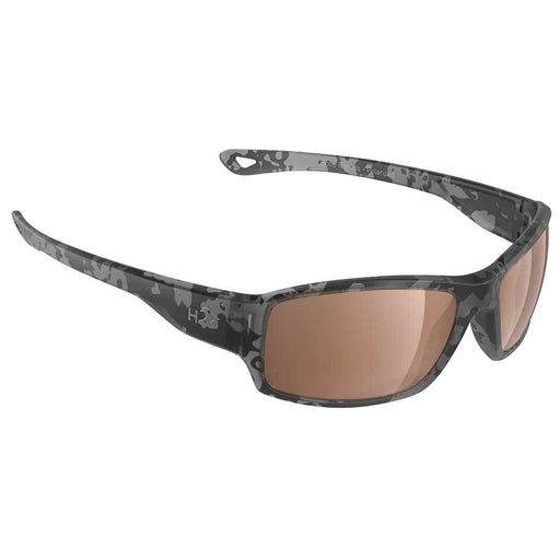 Buy H2Optix H2038 Beachwalker Sunglasses Matt Tiger Shark, Brown Lens Cat.