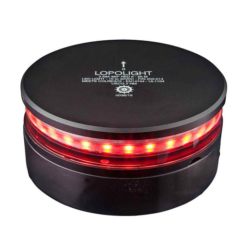 Buy Lopolight 200-014-B-15M Red 360-deg Navigation Light - 2nm - Black