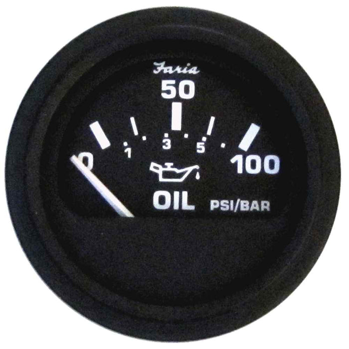 Buy Faria Beede Instruments 24004 2" Heavy Duty Oil Pressure Gauge - 100