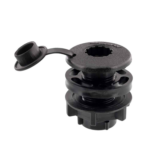 Buy Scotty 444-BK Compact Threaded Round Deck Mount - Paddlesports
