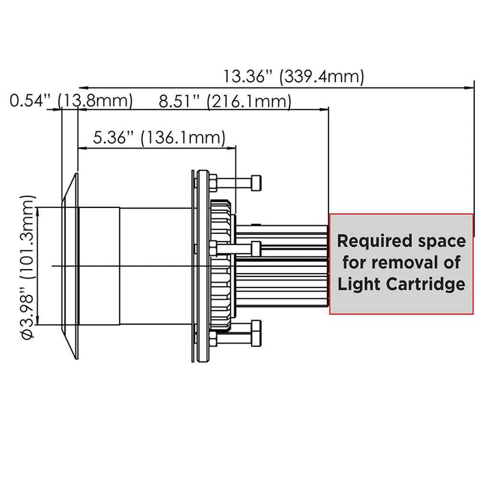 Buy OceanLED 001-500744 2010XFM Pro Series HD Gen2 LED Underwater Lighting