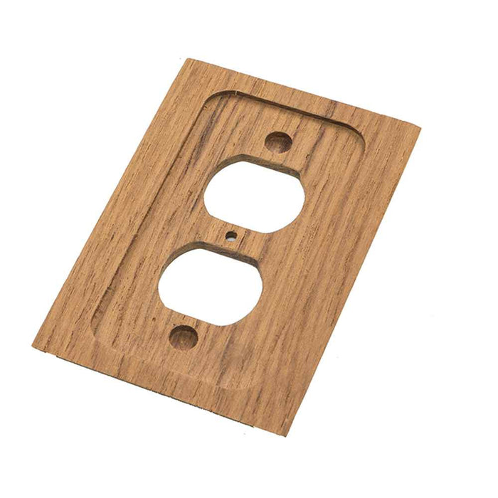 Buy Whitecap 60170 Teak Outlet Cover/Receptacle Plate - Marine Hardware