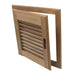 Buy Whitecap 60722 Teak Louvered Door & Frame - Right Hand - 15" x 15" -