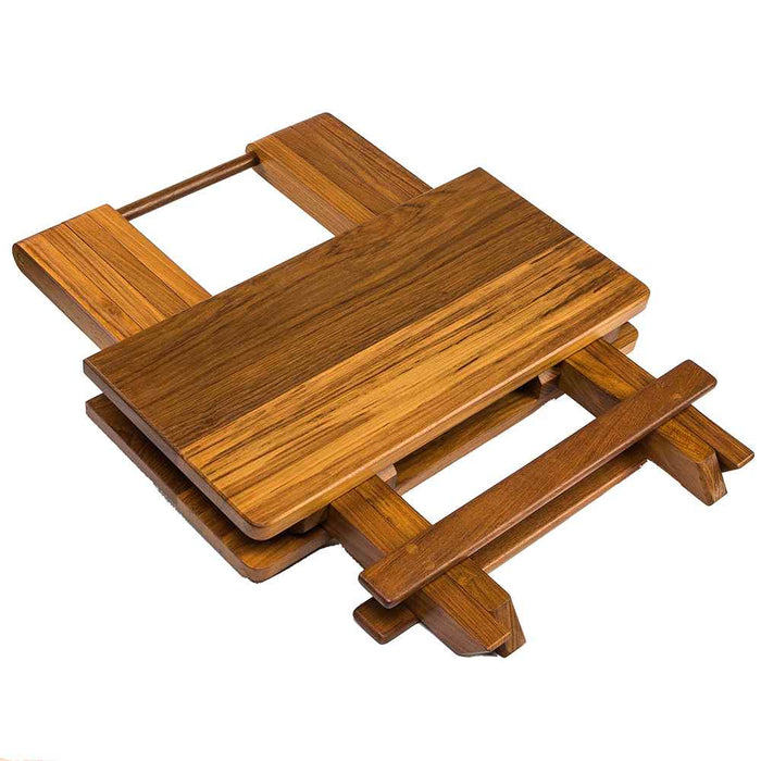 Buy Whitecap 60031 Teak Solid Top Fold Away Table - Marine Hardware