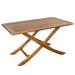 Buy Whitecap 60029 Teak Large Adjustable Slat Top Table - Marine Hardware