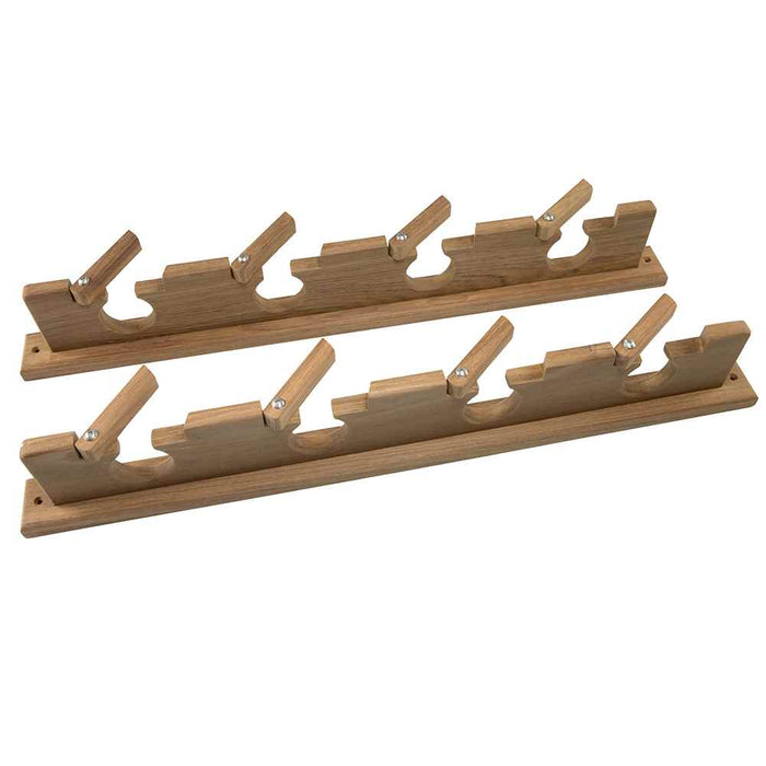 Buy Whitecap 60620 Teak Lock-In Four-Rod Storage Rack - Marine Hardware