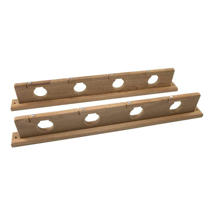 Buy Whitecap 60620 Teak Lock-In Four-Rod Storage Rack - Marine Hardware