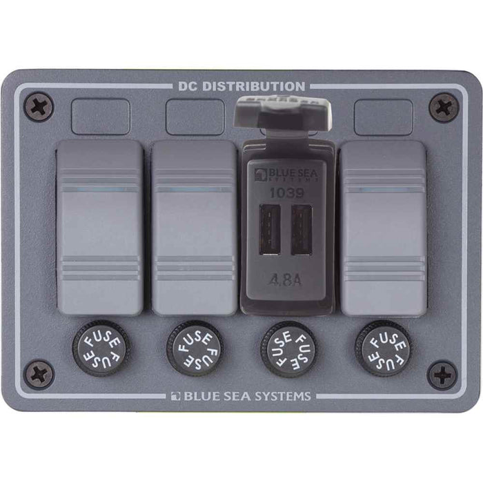 Buy Blue Sea Systems 1039 Dual USB Charger - 24V Contura Mount - Marine