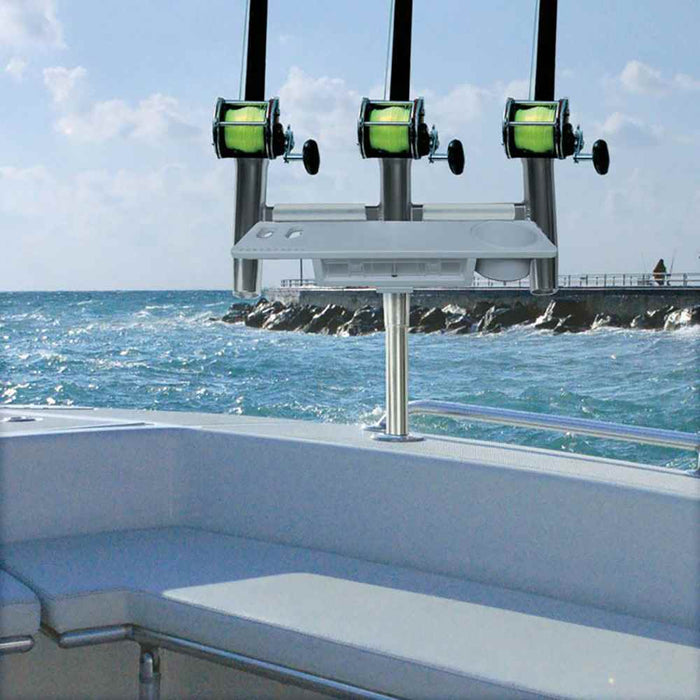 Buy TACO Marine F31-0780BXY-1 Deluxe Trident Rod Holder Cluster Straight