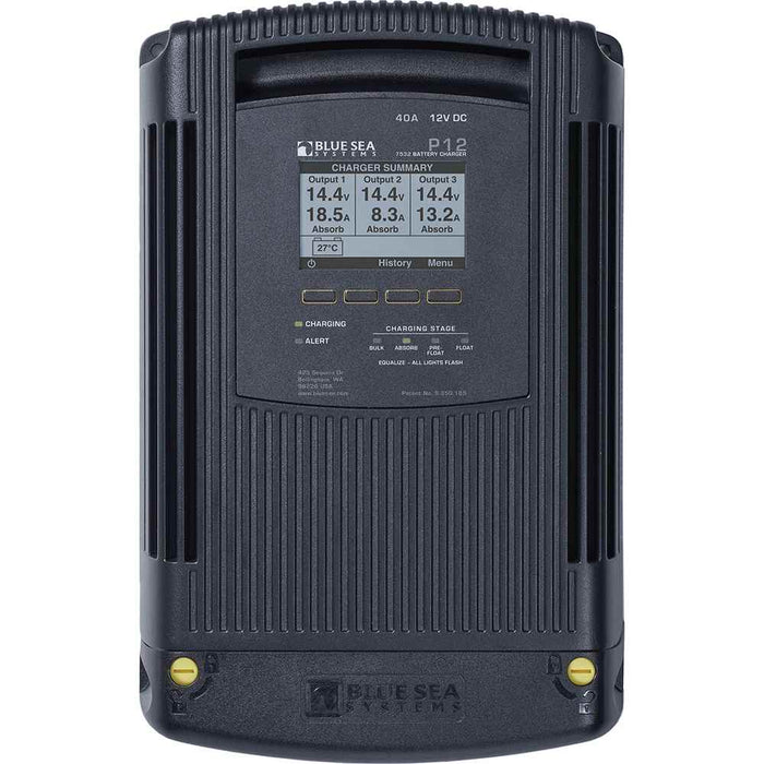 Buy Blue Sea Systems 7532 7532 P12 Gen2 Battery Charger - 40A - 3-Bank -