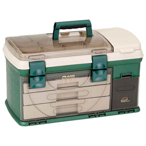 Buy Plano 737002 3-Drawer Tackle Box XL - Green/Beige - Outdoor Online|RV