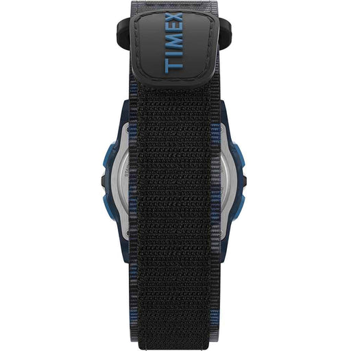 Buy Timex TW7C77400XY Kid's Digital 35mm Watch - Blue Camo w/Fastwrap