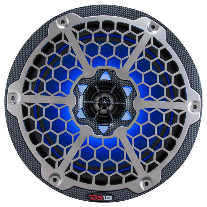 Buy DS18 CF-65 HYDRO 6.5" 2-Way Marine Speakers w/RGB LED Lights 375W -