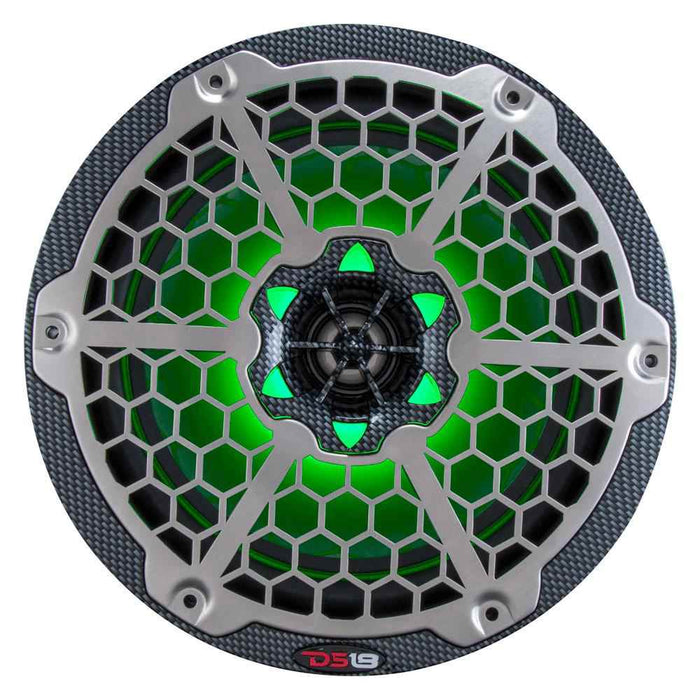 Buy DS18 CF-65 HYDRO 6.5" 2-Way Marine Speakers w/RGB LED Lights 375W -