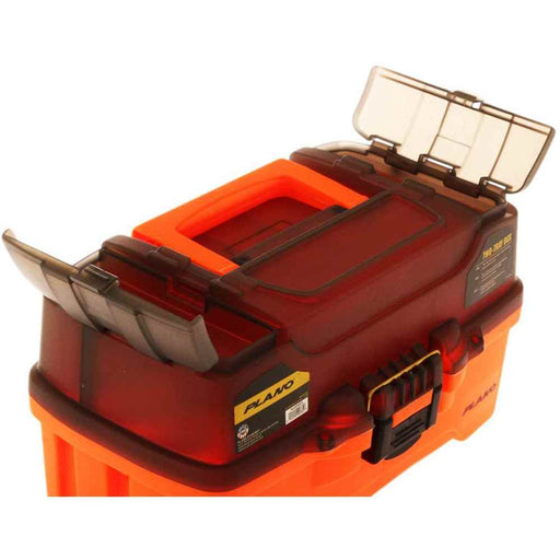 Buy Plano PLAMT6221 2-Tray Tackle Box w/Dual Top Access - Smoke & Bright