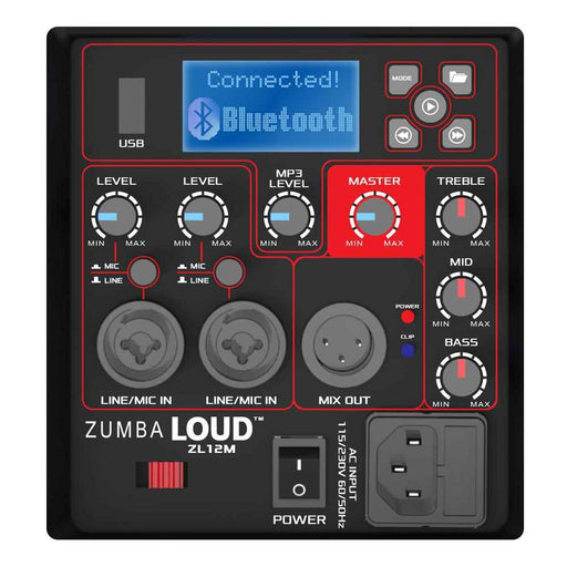Buy DS18 ZL-12M Zumba LOUD 12" Powered Loudspeaker System - 1000 Watts -